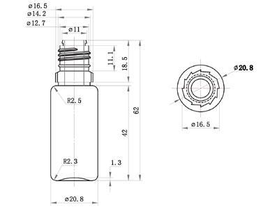 E-Liquid Flasche